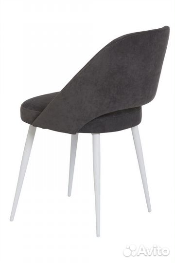 Стул эрика белый/тк. Десерт 13 серый