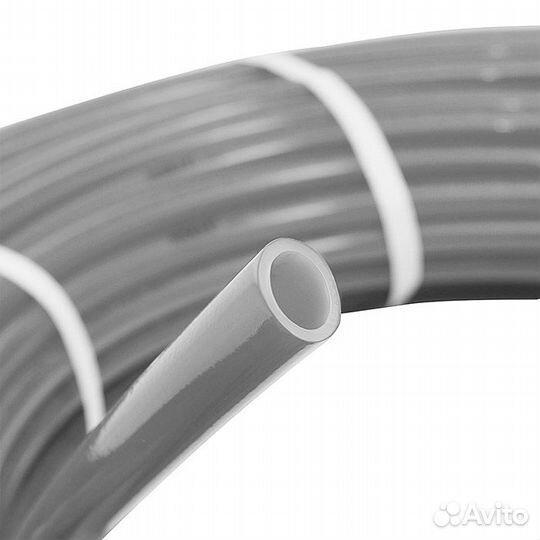 Труба из сшитого полиэтилена SMART Install PE-Xa/evoh 25х3.5 серая бухта 50м