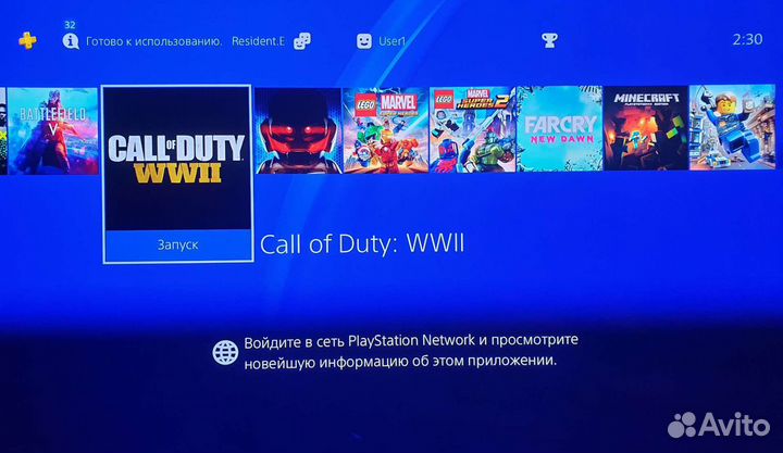 PS4 Slim 1Тб прошита Hen 9.00 с играми