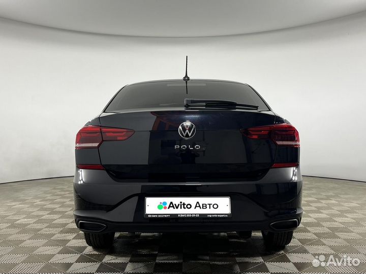 Volkswagen Polo 1.6 AT, 2021, 85 751 км