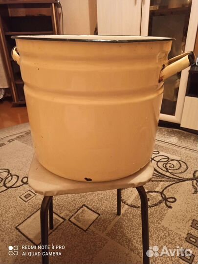 Кастрюля эмалированная 20 л эмалированный бак 35 л