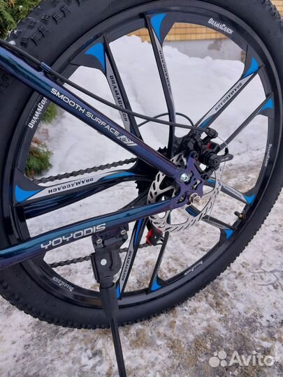 Велосипед 26 складной на литых дисках