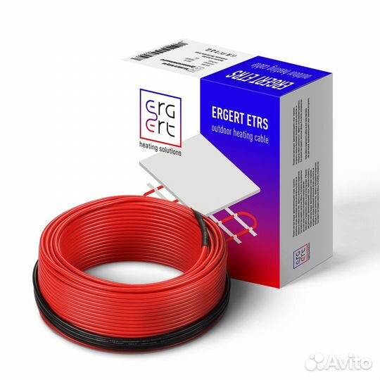Греющий кабель Ergert etrs 18-90,0 м