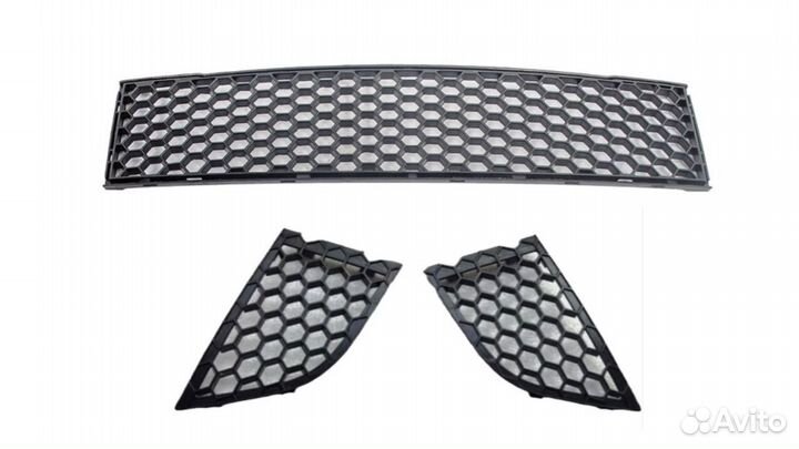 Решетка бампера Chery Bonus в сборе