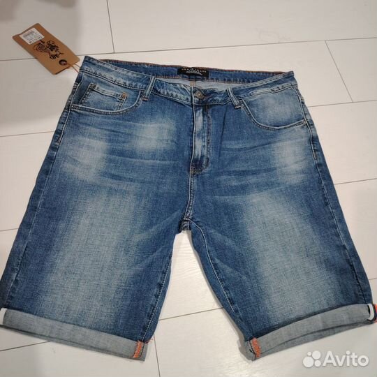Шорты джинсовые мужские 56