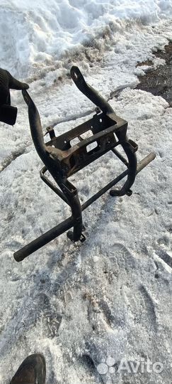 Бампер на квадроцикл с облицовкой