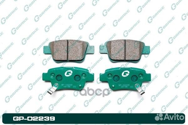 Колодки G-brake GP-02239 GP-02239 G-brake