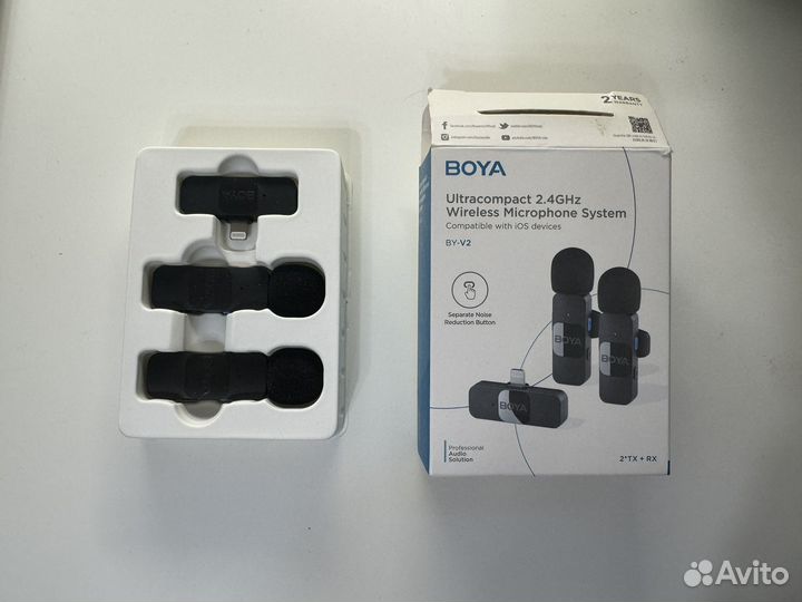 Петличный микрофон Boya by-v20 (lightning)