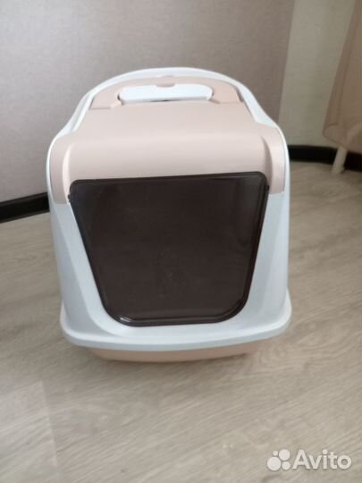 Закрытый лоток для кошек большой