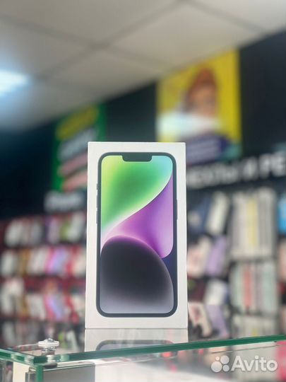 Смартфон Apple iPhone 14 128 гб (Темная ночь)