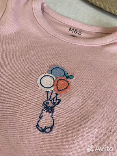 Боди next m&s george mothercare 3-6 мес