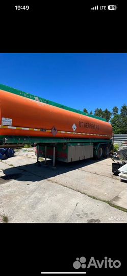 Полуприцеп пищевая цистерна LAG 0-3-36T1, 1989