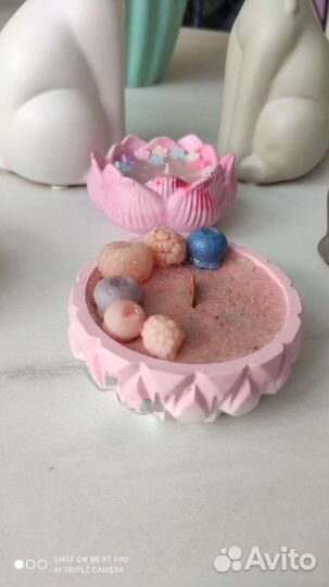 Свечка ручной работы