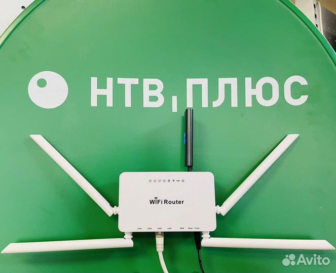 Комплект Модем 4G c роутером WI-FI