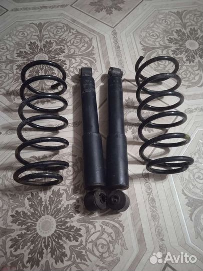 Задние пружины на kia Rio 3