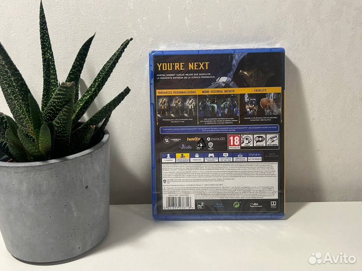 Mortal kombat 11 ps4 Новый диск