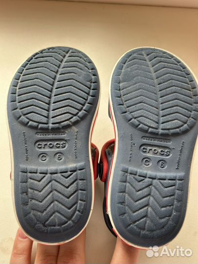 Сандали crocs c 6