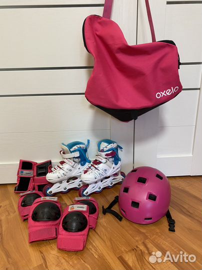 Роликовые коньки на девочку 28-31 р-р