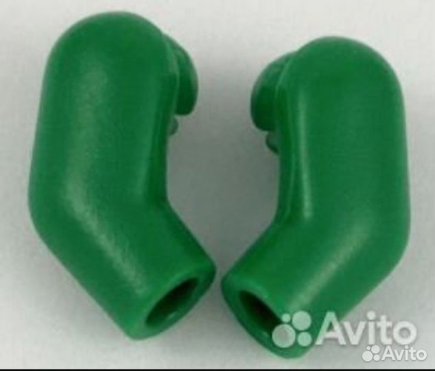 Lego детали руки зелёные