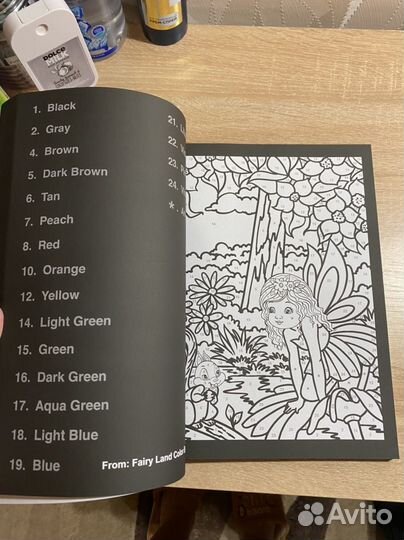 Иностранная раскраска антистресс