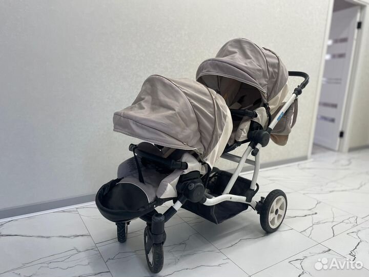 Коляска для двойни