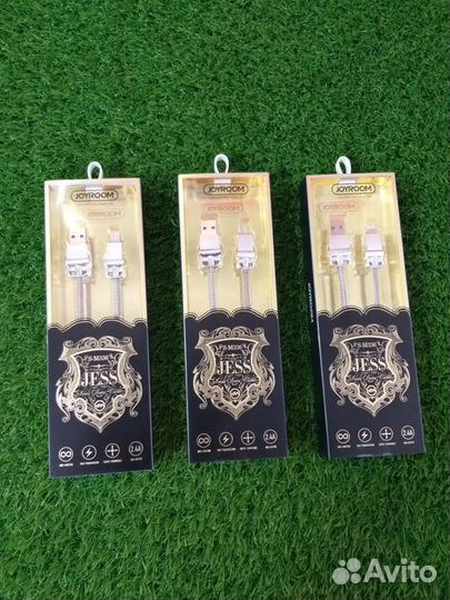 Кабель microUSB/Type-C/Lightning Joyroom 1m