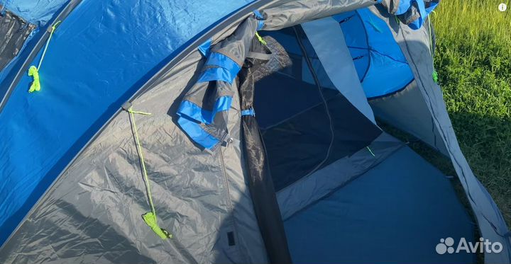 Палатка туристическая 6 местная двухслойная