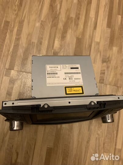Штатная магнитола Toyota Highlander 2 поколения