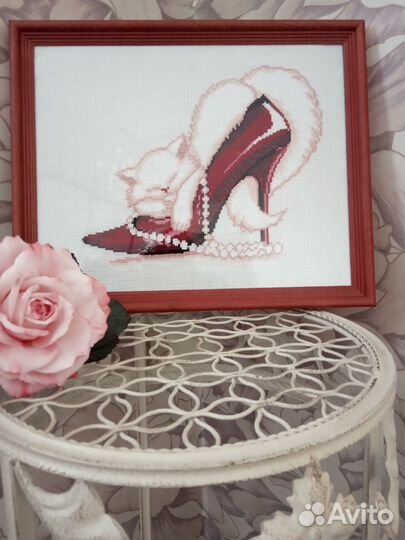 Картина вышитая крестом