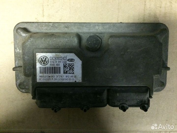 Эбу двигателя Skoda Fabia 2