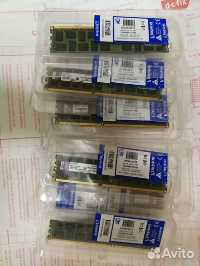 Память Kingston DDR3 16Gb kvr16r11d4/16