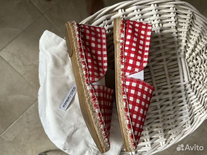 Dolce gabbana эспадрильи