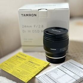 Tamron 2.8 24 mm sony e