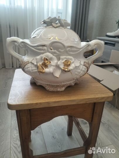 Супница винтажная