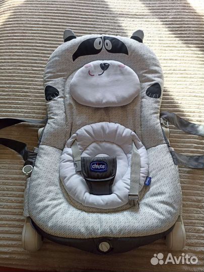 Шезлонг-качалка chicco balloon