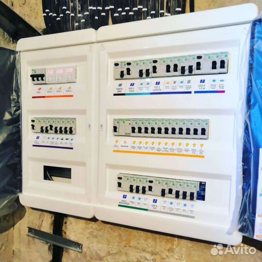 Электромонтажные работы. Электрик. ип