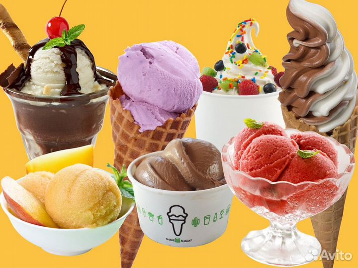 Магазин мороженого с алкоголем на продажу