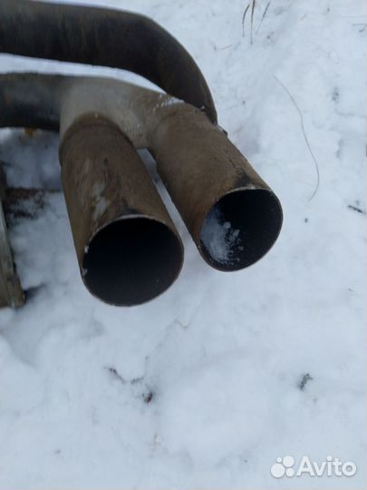 Оригинальный глушитель Subaru WRX STI GRB