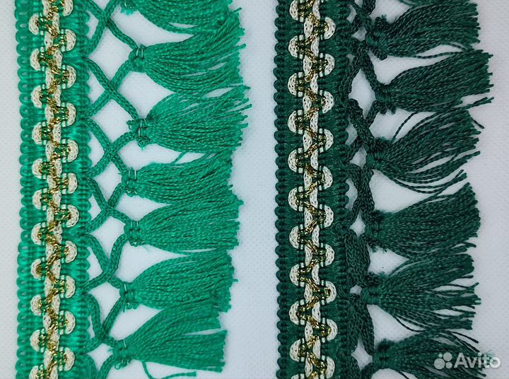 Бахрома с кисточками 5 видов