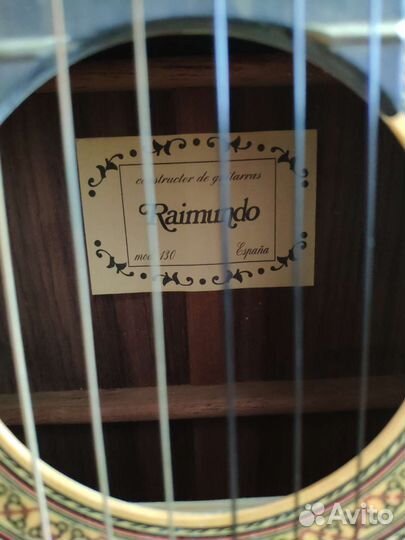 Классическая гитара Raimundo 130 Cedar