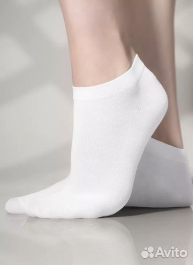 Носки короткие белые 12 пар