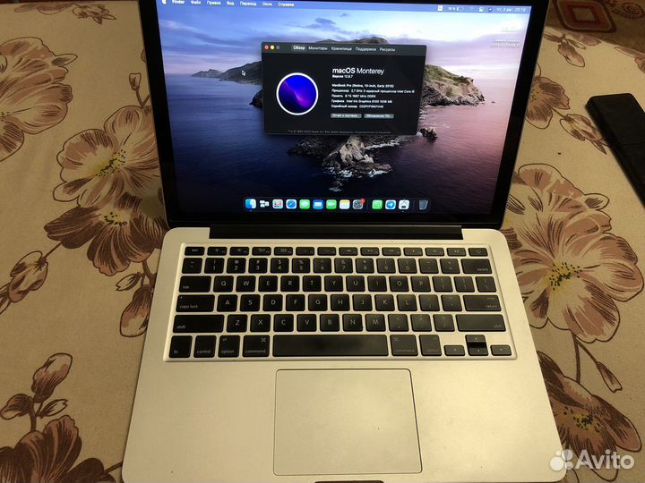 Apple MacBook Pro 13 2015 retina ssd 8gb