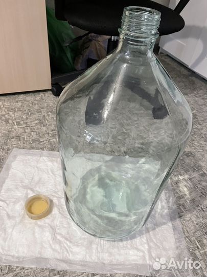 Бутылка стеклянная 20 литров