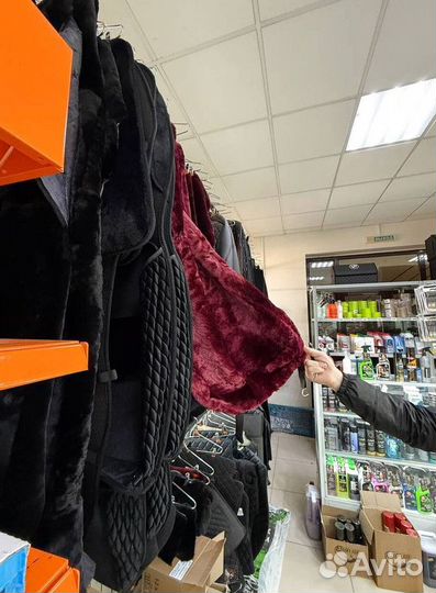 Чехлы, накидки, мех меринос