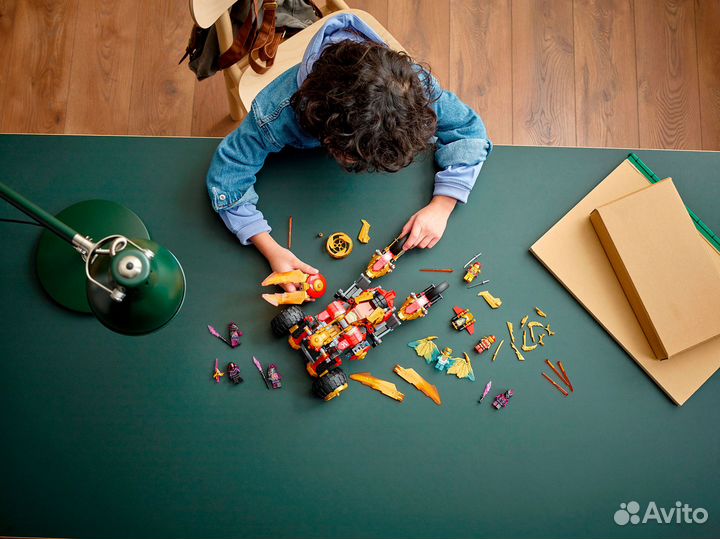 Багги Кая «Золотой дракон» (Аналог Лего 71773)