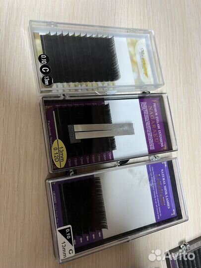 Ресницы для наращивания бу