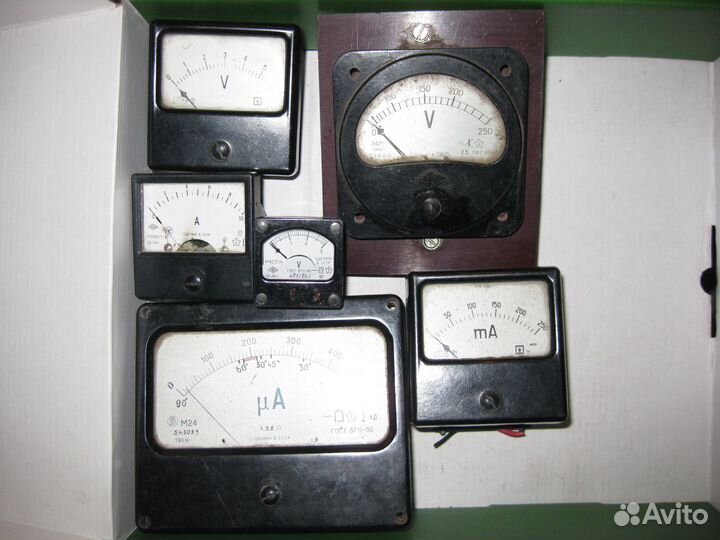 Радиодетали СССР. головки измерительные
