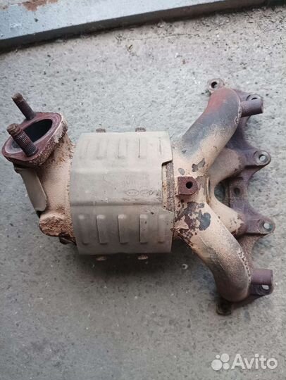 Выпускной коллектор с катализатором Солярис 1