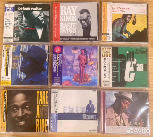 Cd диски фирменные Japan jazz