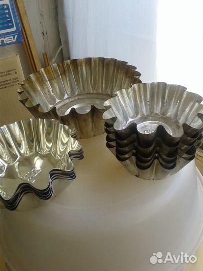 Сервиз, формы для кексов,консервовскр